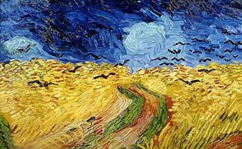 Van Gogh - Campo di grano con corvi - 1890